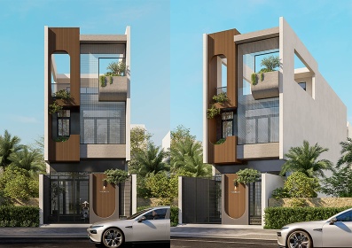 Nhà Phố - Phong cách hiện đại